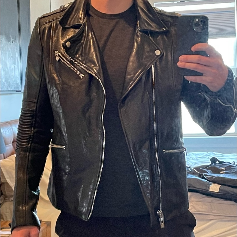 Rogue men’s leather jacket